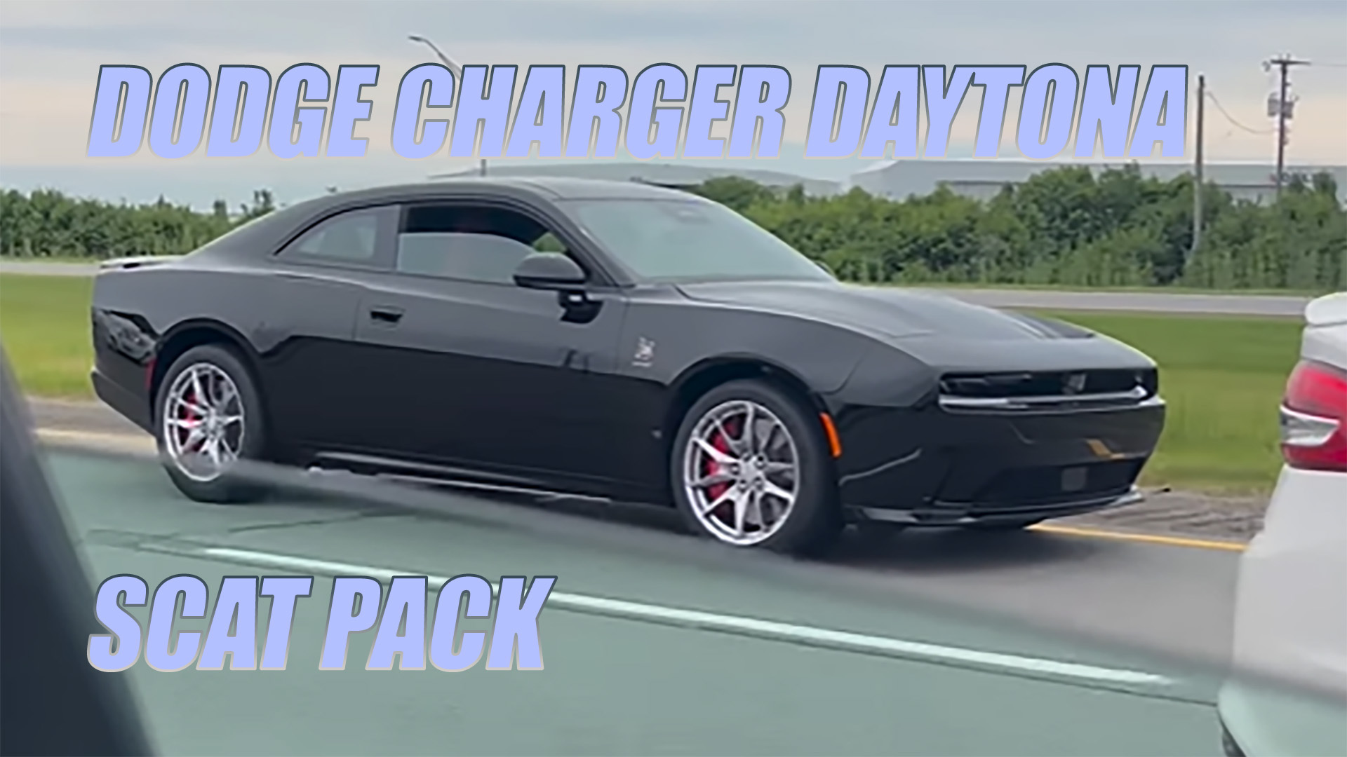 670 HP Dodge Charger Daytona Scat Pack Filmed On The Road | Carscoops