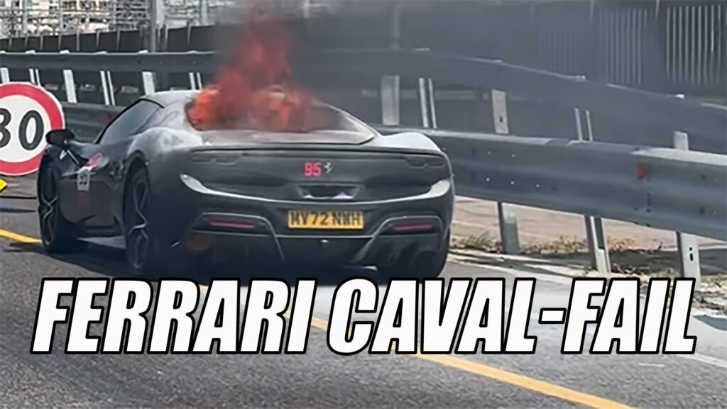  3 Ferraris Crash Out On Day 1 Of Italian Rally With A $46,000 Entry Fee