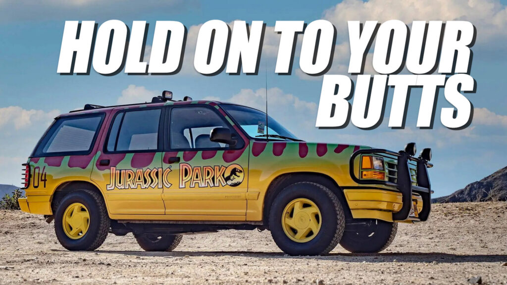  Somebody Buy This Jurassic Park Ford Explorer So I Don’t Have To