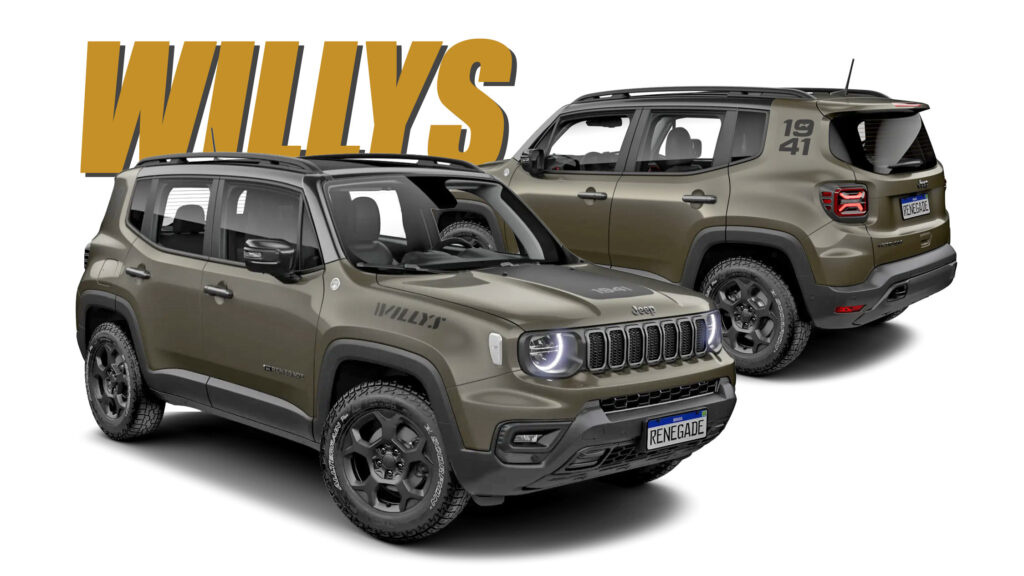  Jeep Renegade Willys Edition Is A Nostalgic Throwback For Brazil