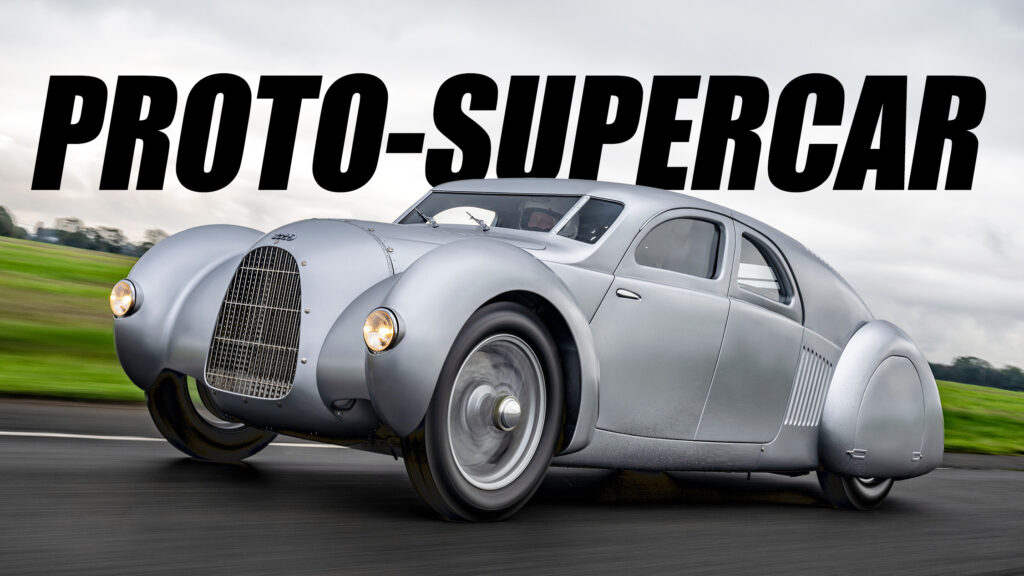  Audi’s Goodwood Gift Is A Reborn, Mid-Engined, 16-Cylinder Auto Union Supercar