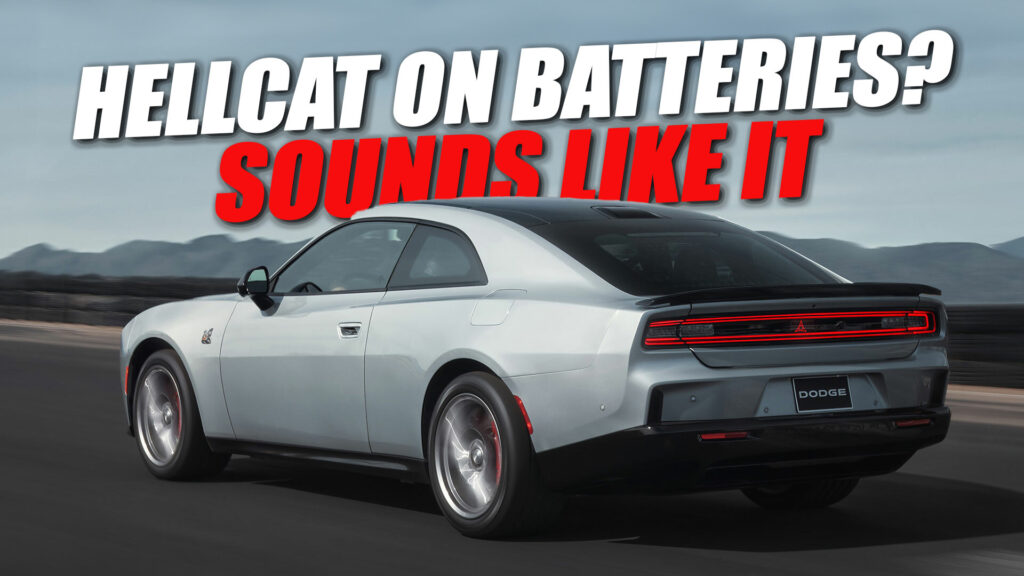  Dodge Teases Charger Daytona EV’s Fake Exhaust Roar