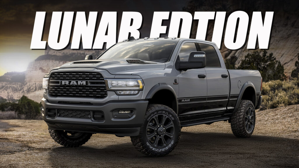  Ram’s Power Wagon And Rebel HD Blast Off With Lunar Editions