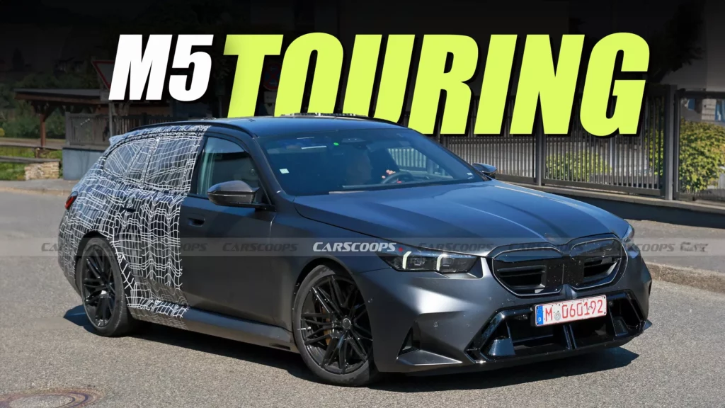  2025 BMW M5 Touring Strips Down Ahead Of August 15 Debut