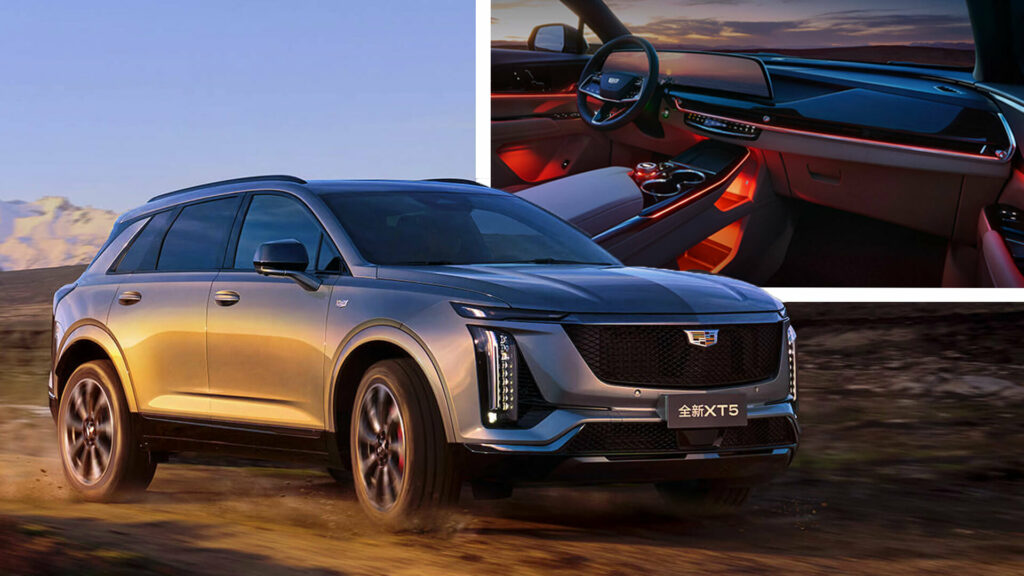  Cadillac XT5 Gets A Lyriq-Inspired Makeover In China