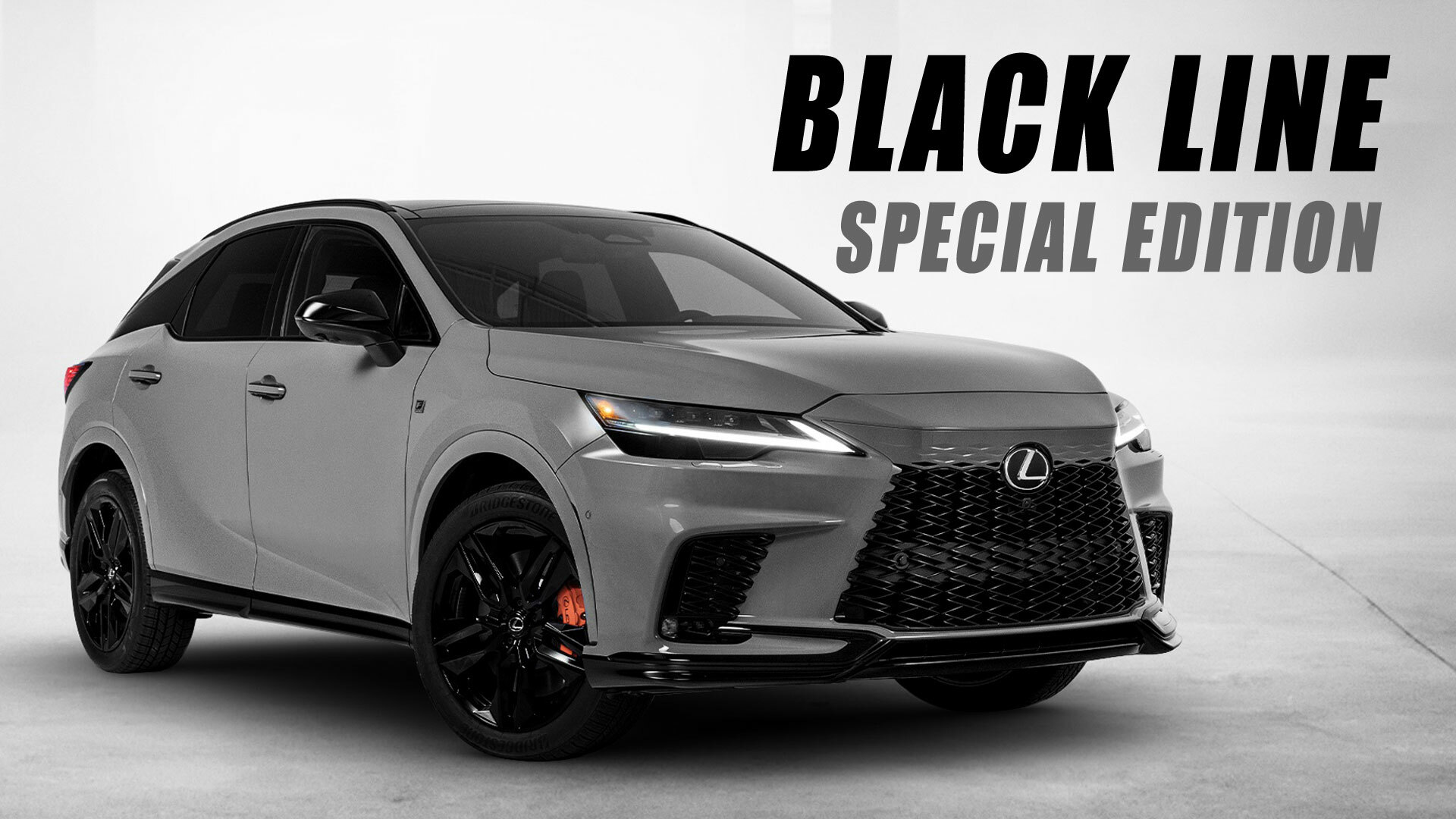 Lexus RX 2025 receives new F Sport design equipment and Black Line Special Edition