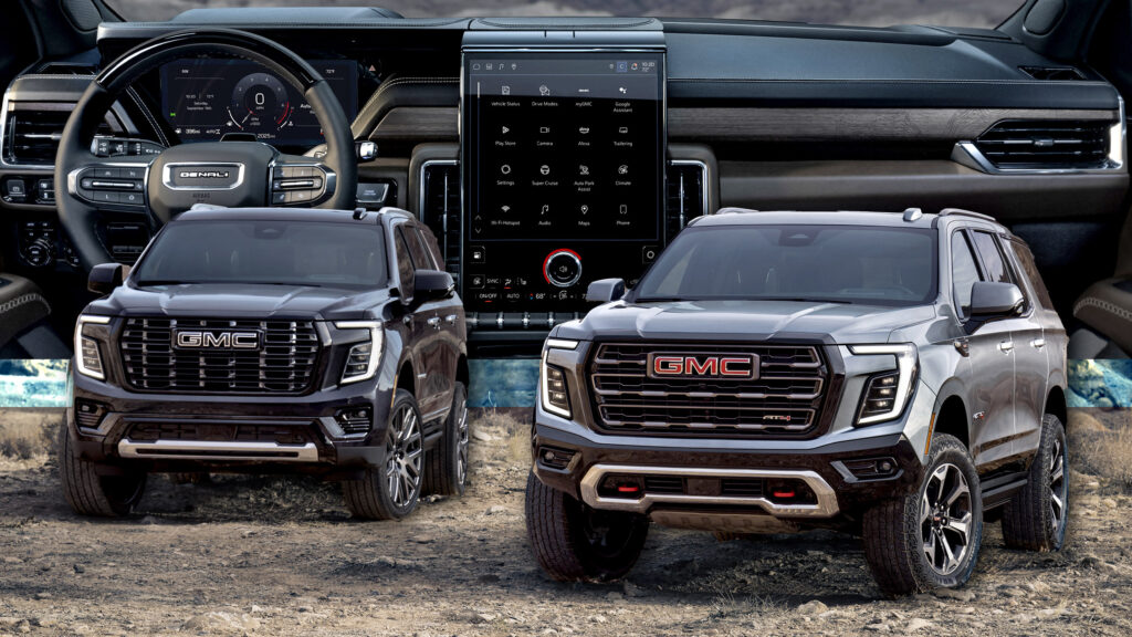  2025 GMC Yukon Gets A Much-Needed Interior Overhaul And Beefier Diesel