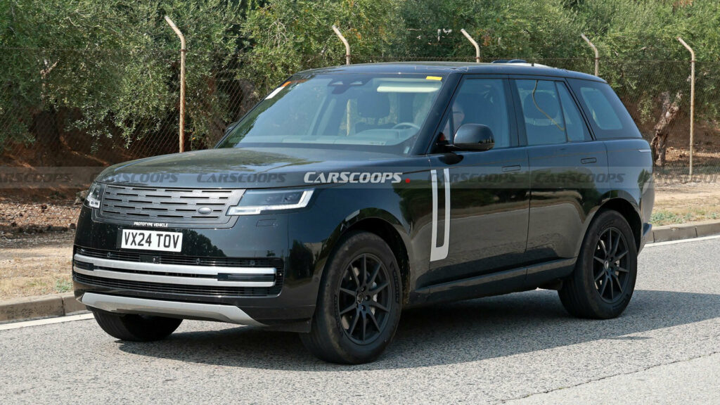  Range Rover Electric Looks Ready To Tackle The Streets Of Beverly Hills