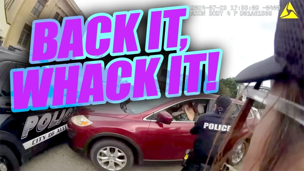  Small-Town Ohio Drama As Angry Woman Rams Mazda Into Cop Car