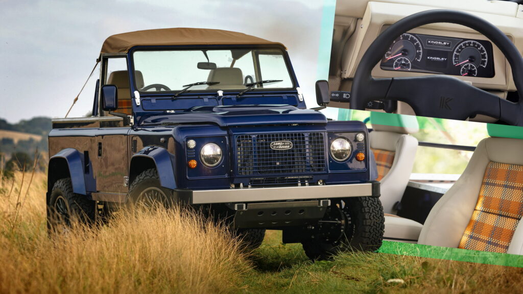  For Just $184,000, Kingsley Will Keep Your Defender Restomod Classy