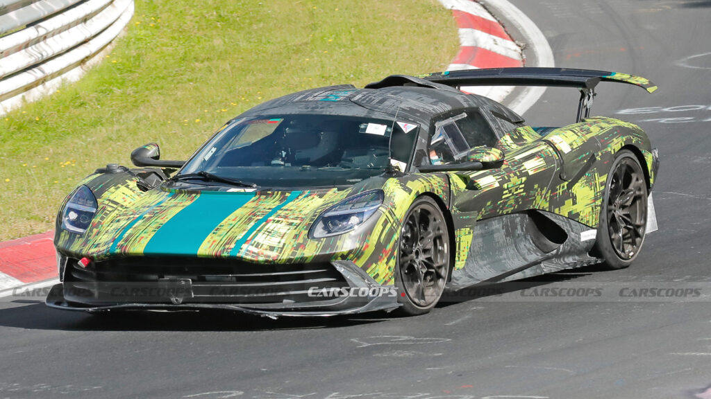  Aston Martin Valhalla AMR Looks Sensational But Sounds Rather Dull At The ‘Ring