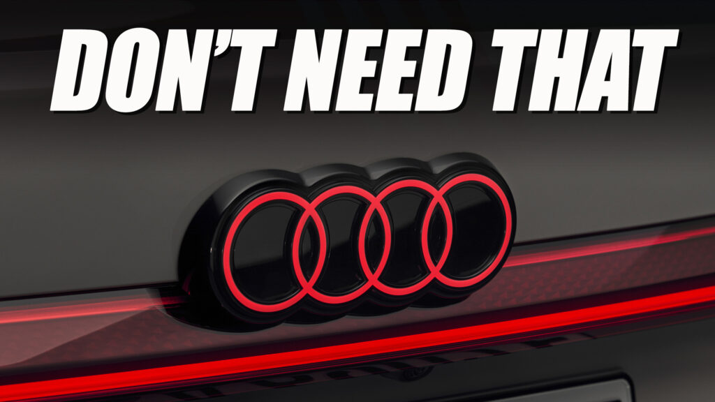  Audi’s New Chinese EVs Might Ditch Traditional Four-Ring Logo