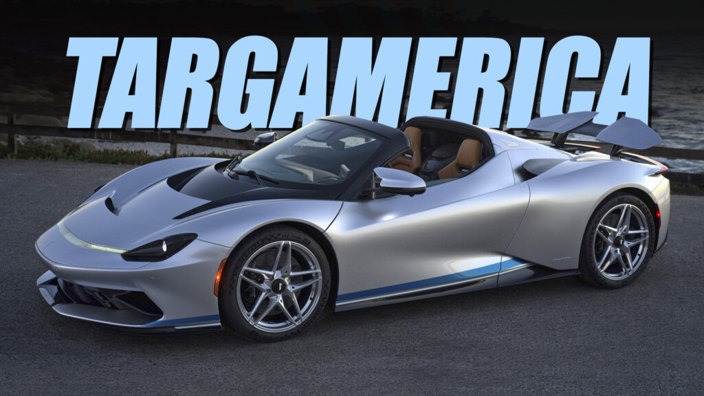  Pininfarina Battista Targamerica Loses The Roof, Gains A Cigar Holder