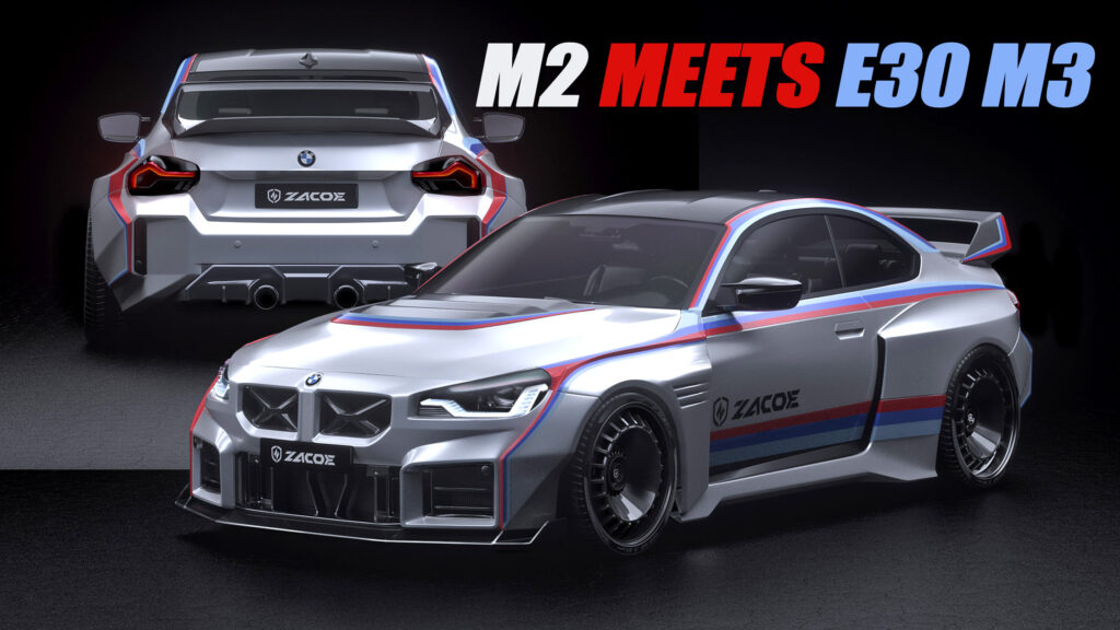  Zacoe’s BMW M2 Widebody Kit Screams E30 M3