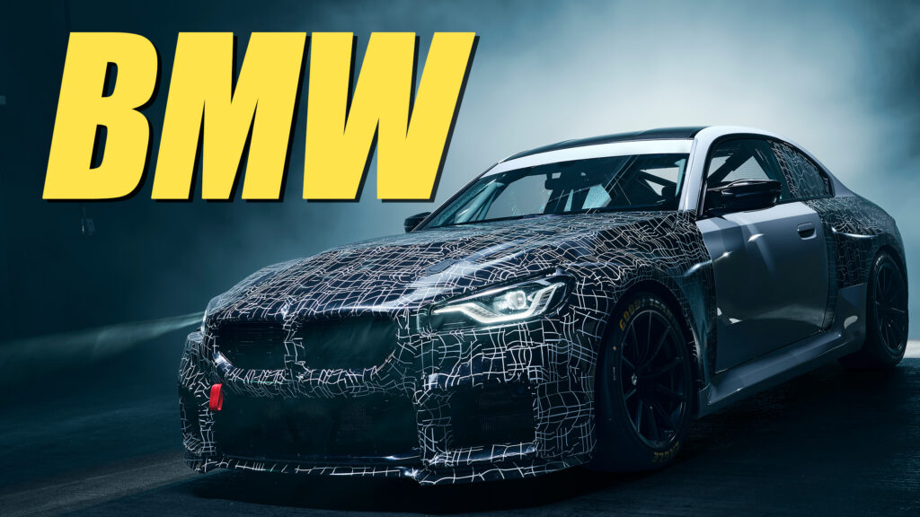  BMW Teases New M2-Based Race Car