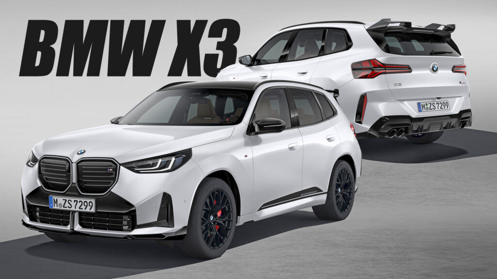  M Performance Parts Make 2025 BMW X3 Look Like An X3 M