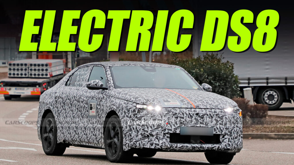  2025 DS8 Is France’s Latest Electric Sedan-Crossover Mashup