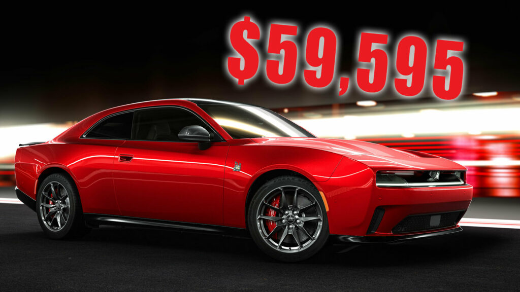  2024 Dodge Charger Daytona Starts At $59,595