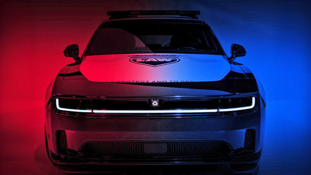  Dodge Charger EV Pursuit Ready To Protect, Serve, And Impress