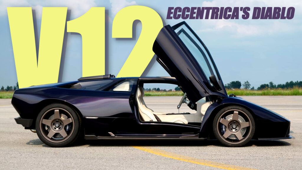  Get A Closer Look At Eccentrica’s $1.3M Lamborghini Diablo Restomod