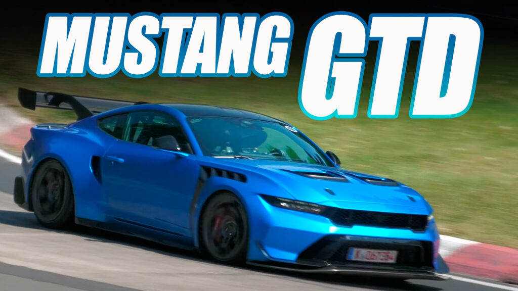  Is The Ford Mustang GTD As Quick As A Ferrari 296 GTB Around Nurburgring?