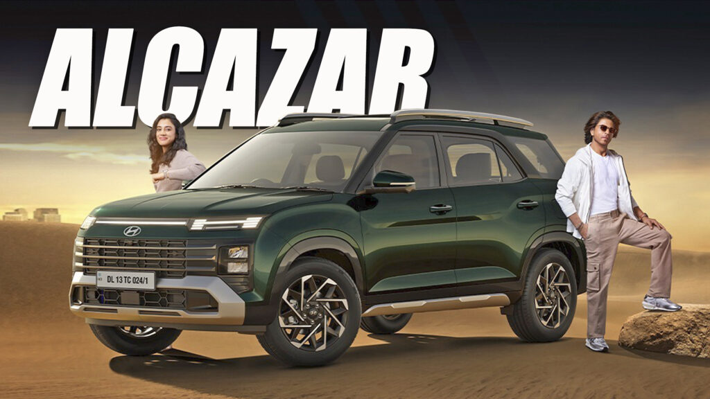  Hyundai Alcazar Facelift Debuts A Boxy Look For India’s 3-Row SUV