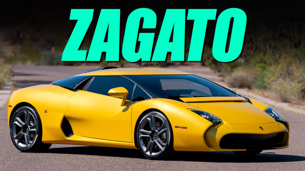  Zagato’s Reskinned Lamborghini 5-95 Heading To Monterey