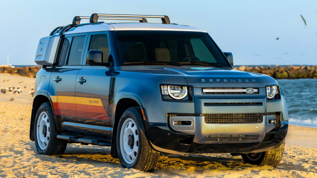  Land Rover Defender Beach Break Is An Ode To Summer