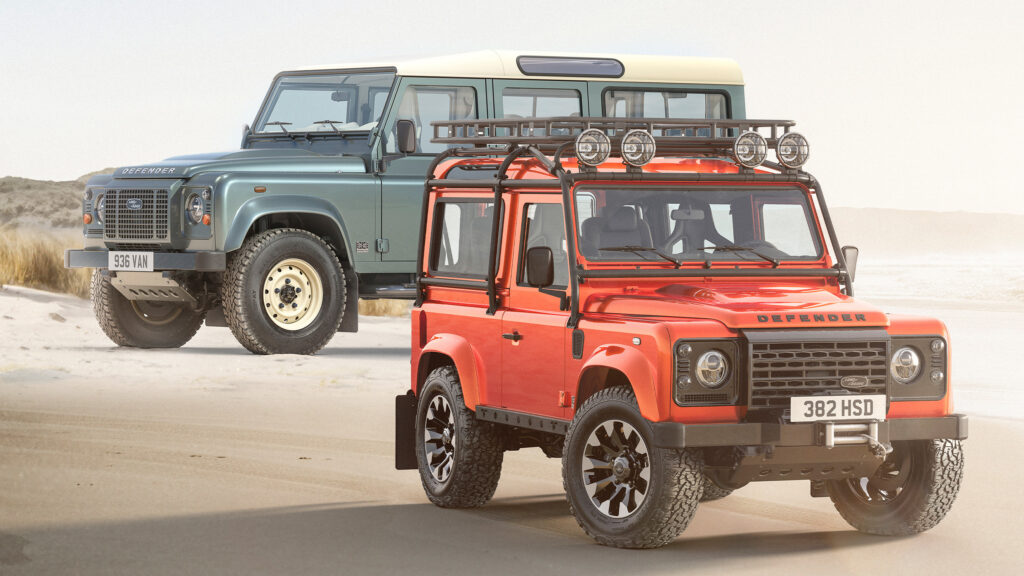  Land Rover Brings Back Classic Defender V8 With A Modern Twist