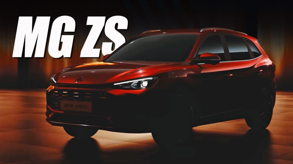  New MG ZS Teased With An Angry Face And A Powerful Hybrid Powertrain