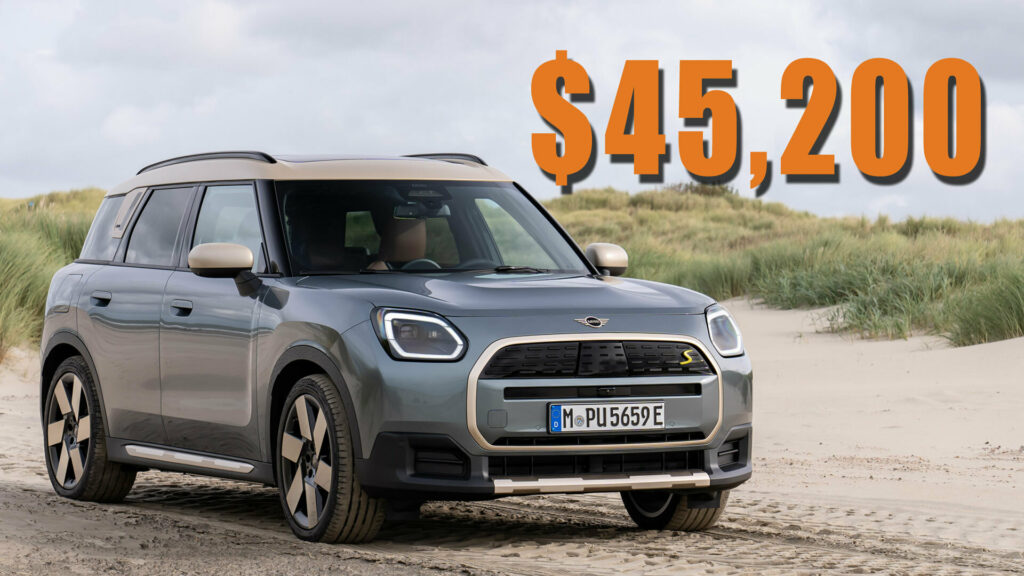  Mini Countryman EV Offers 212 Miles Of Range For $45,200