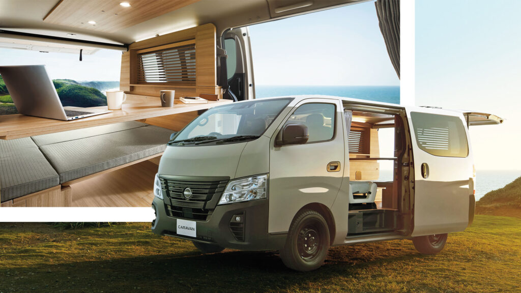  Nissan Turns Van Into A Mobile Designer Hotel With MyRoom