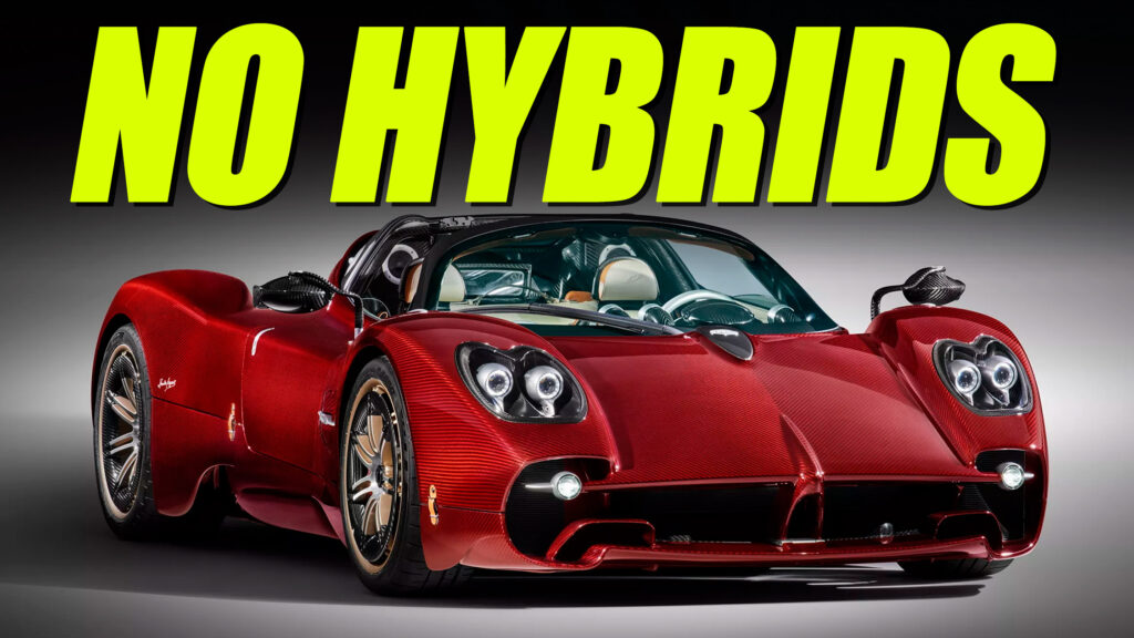  Why Pagani Thinks Hybrid Supercars Are A Waste Of Time