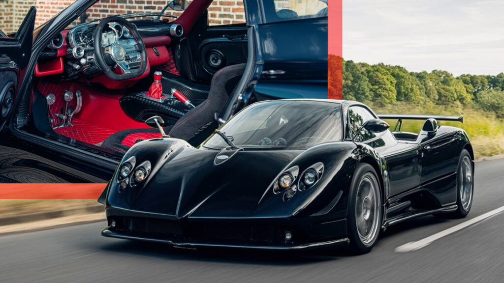  The Perfect Pagani Zonda Doesn’t Exist, But The Nero One-Off Comes Incredibly Close