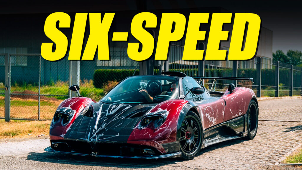  There’s A New One-Off Pagani Zonda, And Yes, It’s A Manual