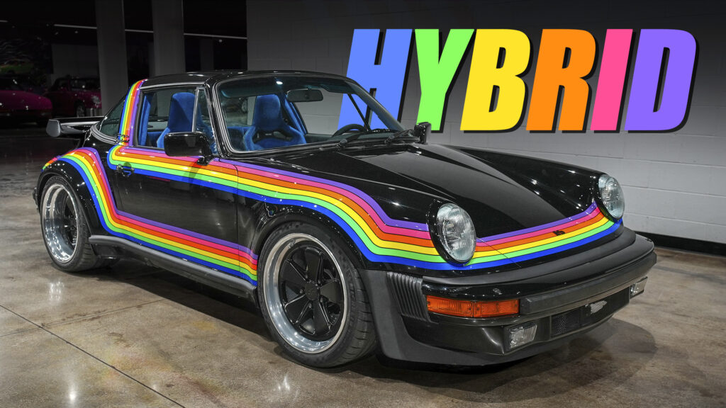  bb-Auto’s Rainbow Porsche 911 Returns With A Modern 550HP Hybrid Twist