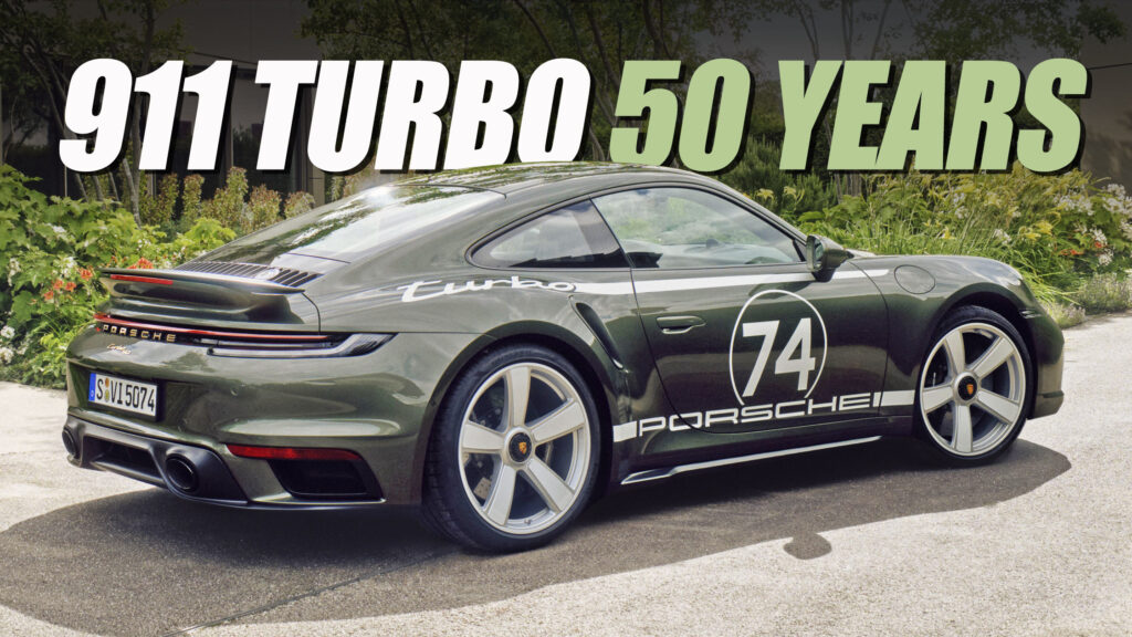  Porsche Celebrates 50 Years Of Turbo Terror With Limited Edition 911