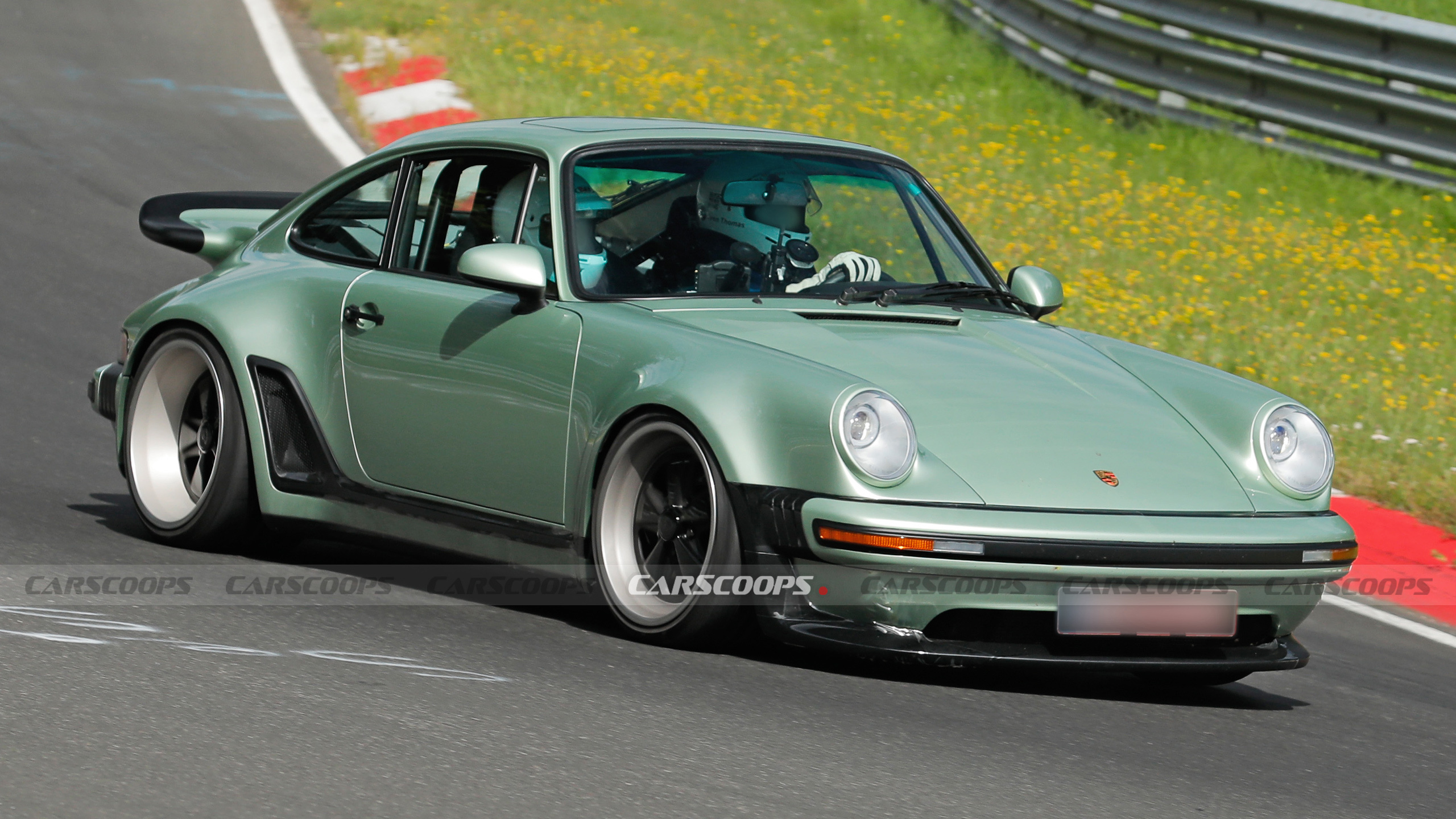 Singer Is Testing Its Bananas 930 Turbo On The Nurburgring | Carscoops