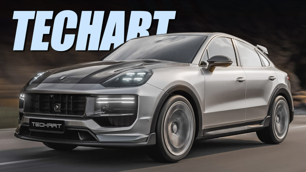  Porsche’s Facelifted Cayenne S Gains Wild Aero And Power Boost From TechArt