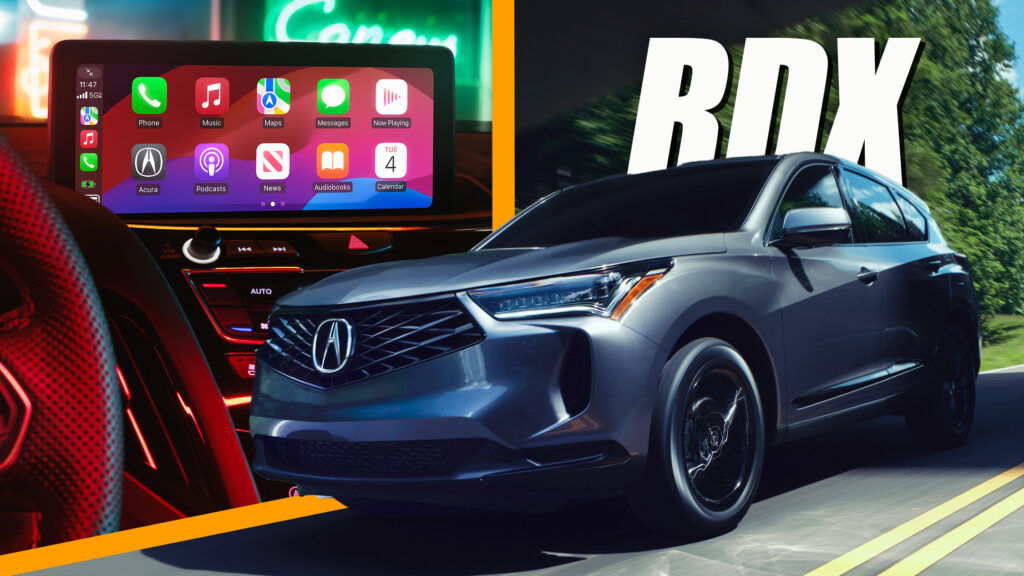  2025 Acura RDX Brings New Grille, Widescreen Apple CarPlay Mode And Not Much Else, But Buyers Will Lap It Up Anyway