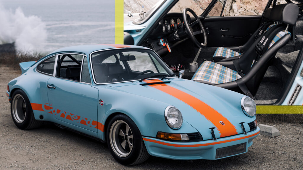  RSR Project’s $375k Gulf Blue Porsche 911 Restomod Ain’t No Art Piece