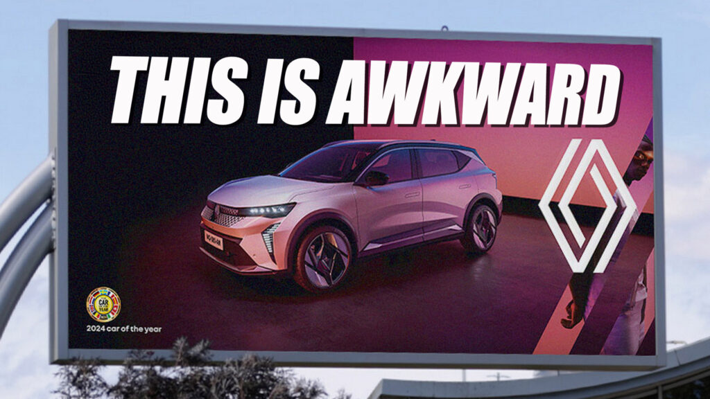  Renault’s Cheeky Ad Targets Tesla Drivers With Bespoke Messages