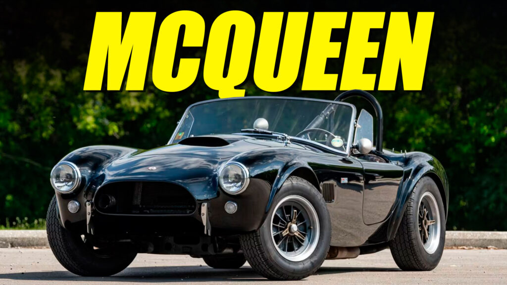  Steve McQueen’s 1963 Shelby Cobra Is All Original And Insanely Cool