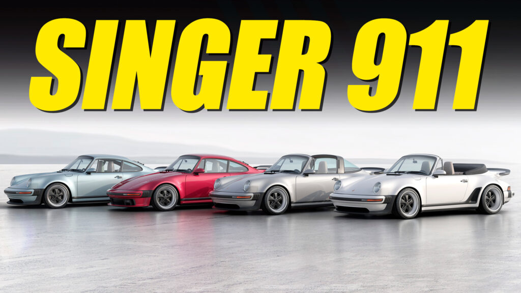  Singer Working On Targa, Cabrio, And Slantnose 930 Turbos