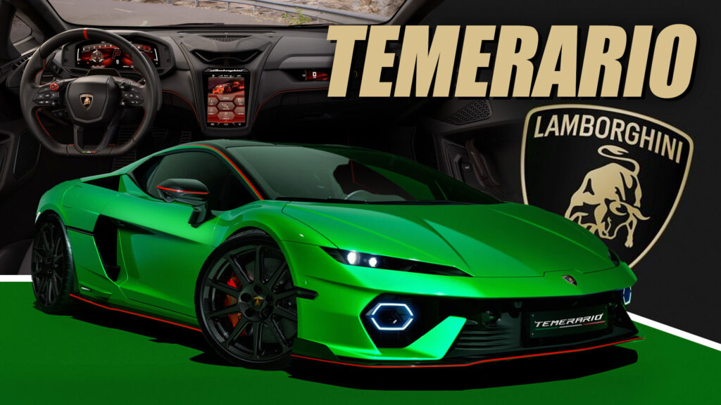  Lamborghini Temerario Is A 907 HP Triple-Motor PHEV That Vibrates To Get You Excited