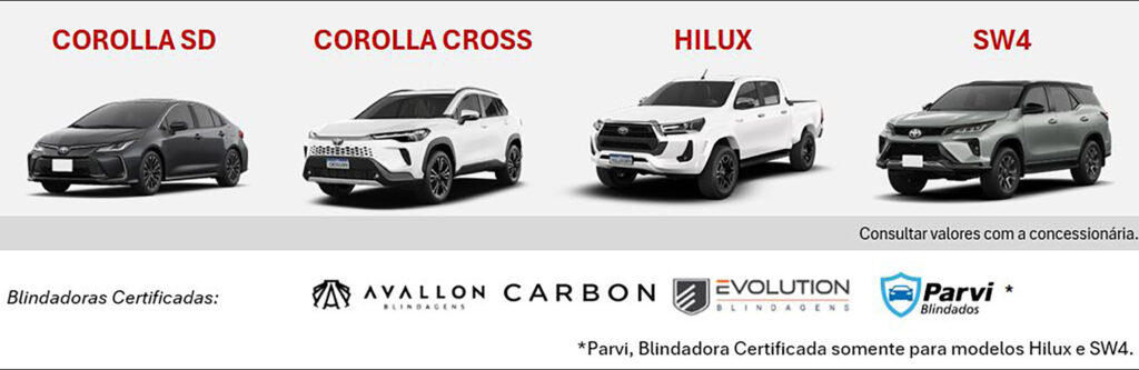  Toyota Now Sells Bulletproof Corolla And Hilux Models In Brazil