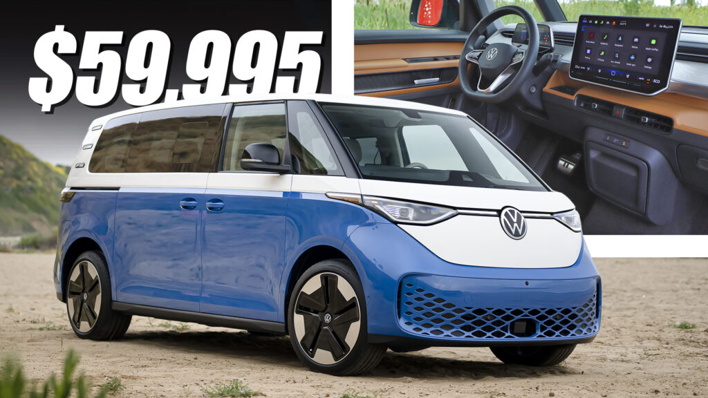  ID.Buzz Is America’s Most Expensive VW At $60,000