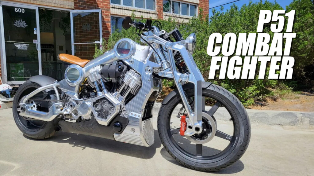  Combat Motors P51 Motorcycle Is A Handcrafted Marvel