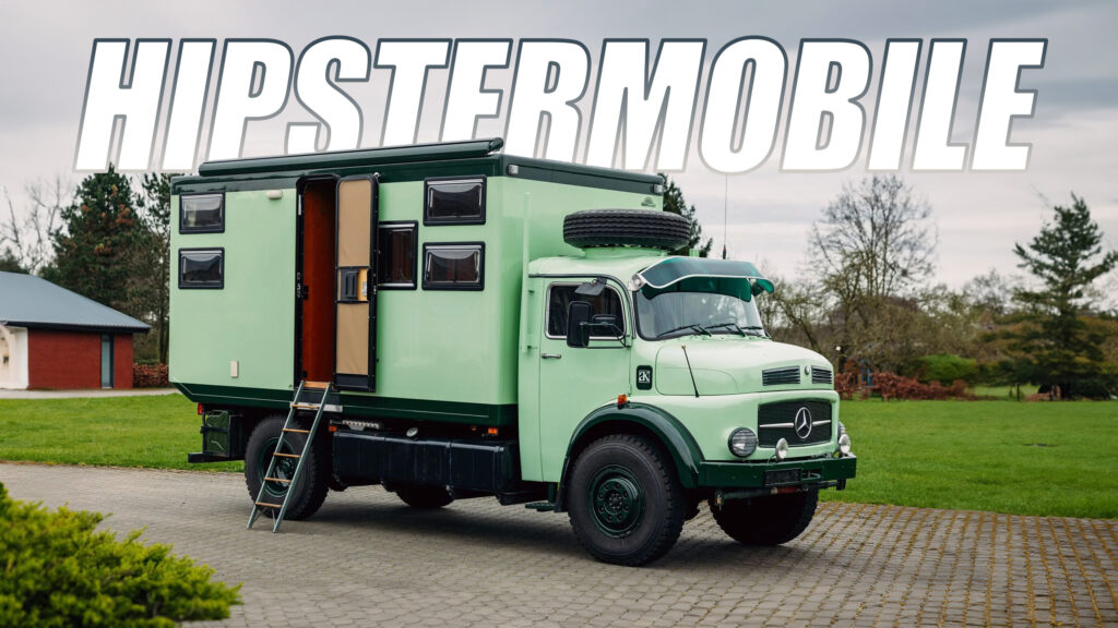  This 1974 Mercedes-Benz Is The Ultimate Hipster RV