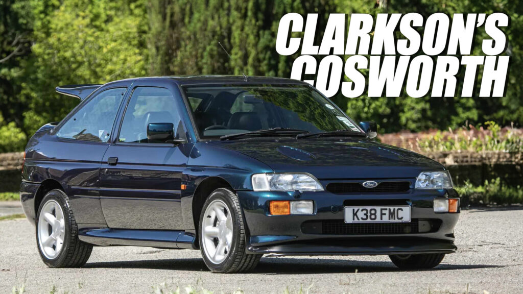  Pre-Production Ford Escort RS Cosworth With A Jeremy Clarkson Connection Ticks A Lot Of Boxes